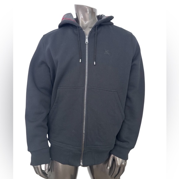 Burberry Equestrian Logo Zip up Hoodie - Picture 1 of 9